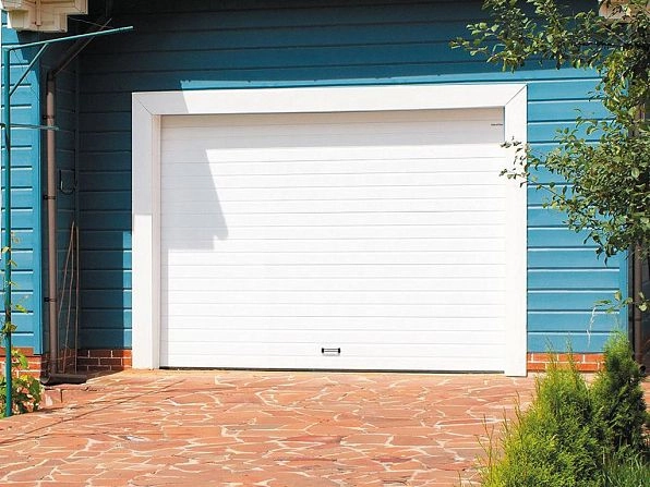 Секционные ворота 3100х3000 мм белые DoorHan rsd02, oskol.doorhan.ru